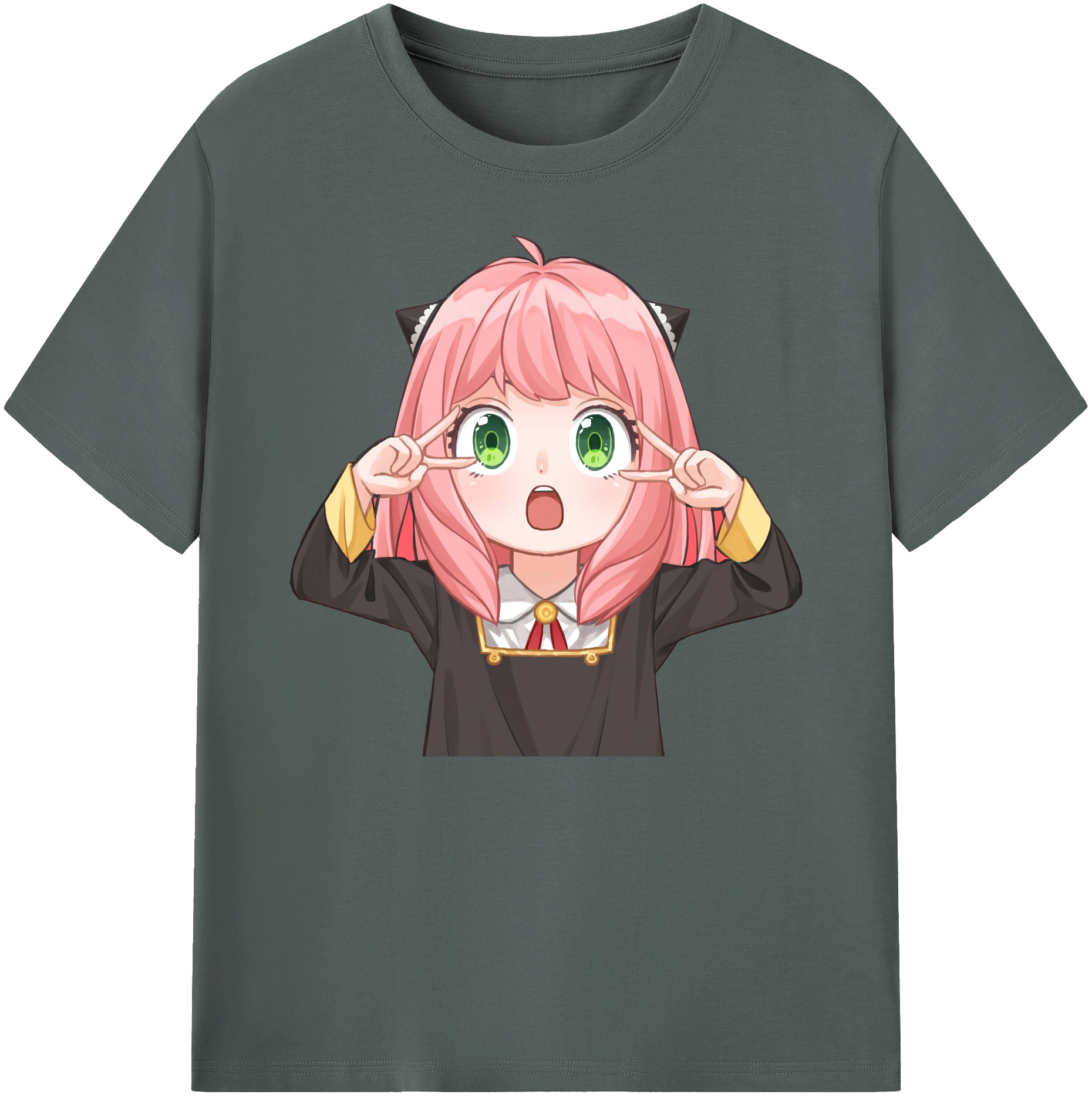 （画像用） SPY×FAMILY间谍家家酒 綿100％ メンズ半袖Tシャツ｜肌触りやわらか＆通気性